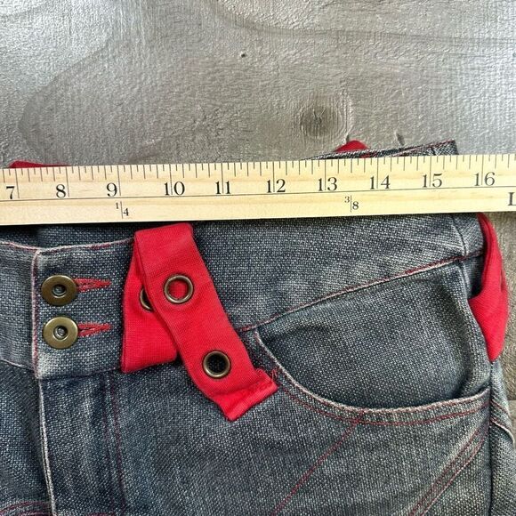 JFC.N.Punk Men’s Size XS Pants Grey Goth Alt Emo Raver Rock Casual Vintage - Picture 4 of 11